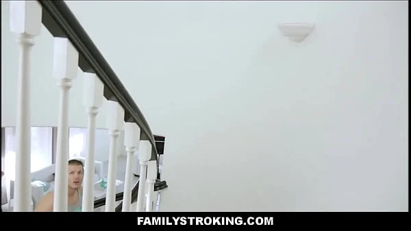 Stepsister With Braces And Long Legs Fucked By Stepbrother