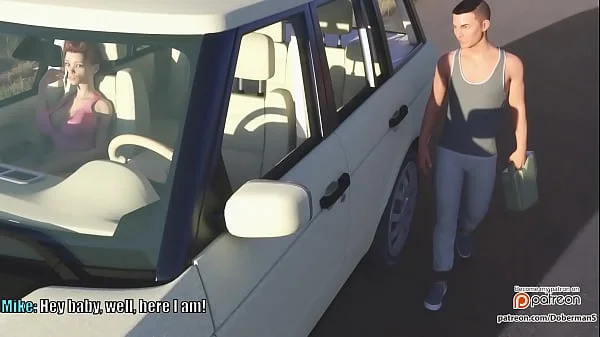 cheated on her husband with a passing, while he went for gasoline