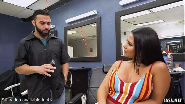 Booty Latina Wife Fucks The Barber - Rose Monroe