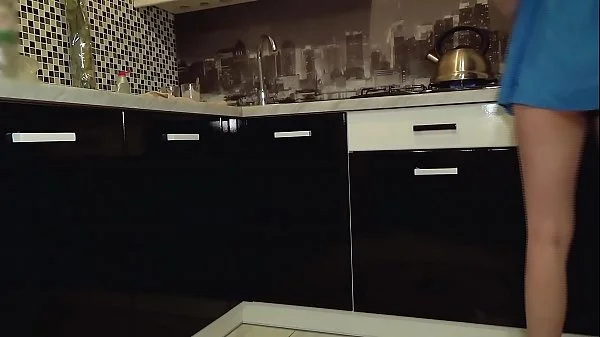 Teen without panties got caught on cam