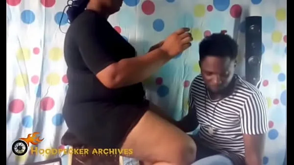 Hot BBW South African hair stylist banged in her shop by BBC.