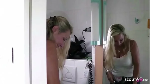 German MILF - MILF Hure Bi Jenny fickt Jungen fur Geld im Hotel