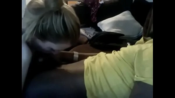 This Slut sucked my dick while boyfriend was p. in the room