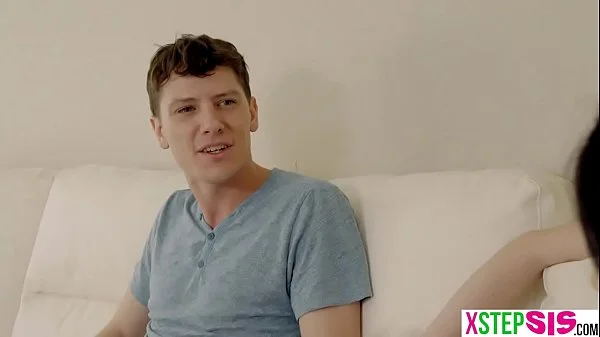 Stepsisters teen friend accepts his free fuck coupon