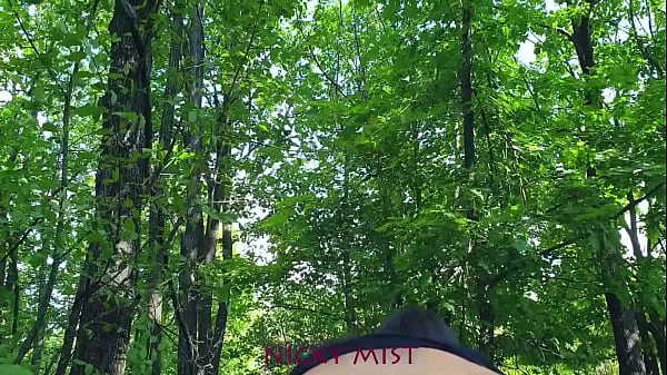 Masturbate until I am squirt in the nature reserve