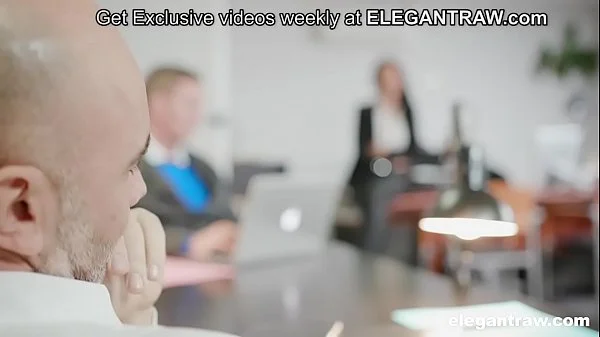 Vice president fucks secretary in the office toilet