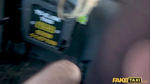 Fake Taxi Sasha Steele gets her tits out at the car wash