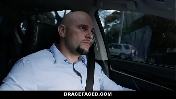 BraceFaced - Cute Ginger Teen (Krystal Orchid) Gets A MouthFul Of Hot Spunk