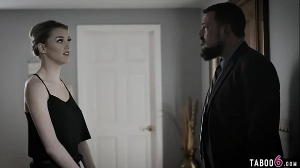 Teen maid terrorized by the home owners big dick