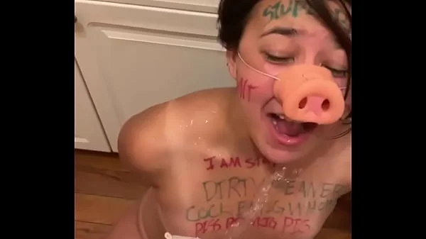 Degrading piss Pig Bailey Wilder