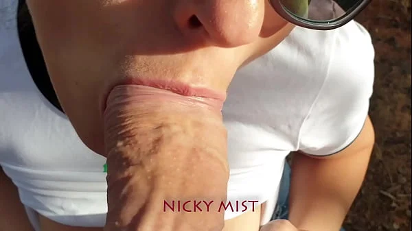 Blowjob with stepsister of my friend