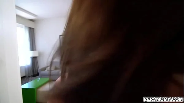 Sexy Latina cougar Lasirena gets a nice hardcore fuck from her horny stepson Tony Profane.