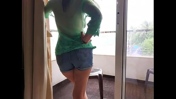 Pankhuri teasing waiter in hotel room
