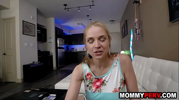 Hot step mom blows stepson after catching him peeping on her | step mother and stepson