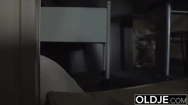 Cute hot pussy first time sex with step daddy she moans and cums