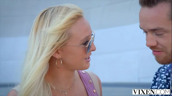 VIXEN Blonde College Student Is New In Town And Wants Some Fun