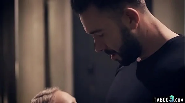 Chubby homeless teen offers hairy pussy for a room