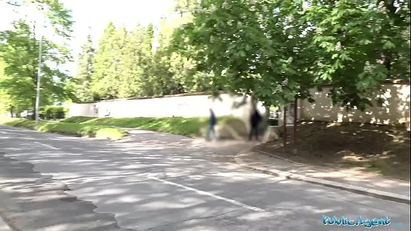 Public Agent Anna Polina gets her perfect boobs out for a fucking