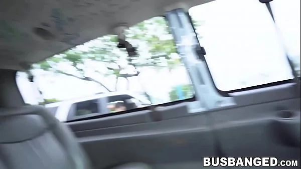 Gorgeous ebony Alexis Avery tricked into amazing car sex