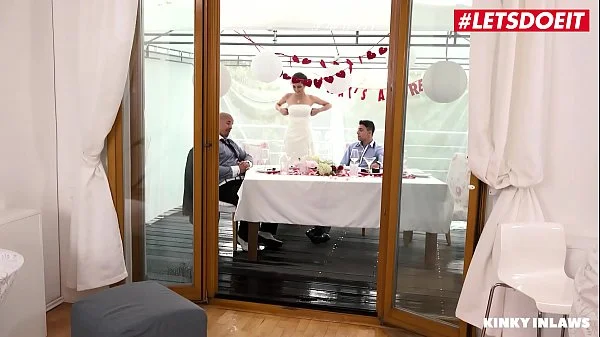 LETSDOEIT - #Cindy Shine - Cheating Bride Takes Stepson's Cock While Her New Husband s. Right Next To Them