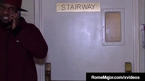 Latina Cutie Sarah Lace Plowed By Big Black Cock Rome Major!