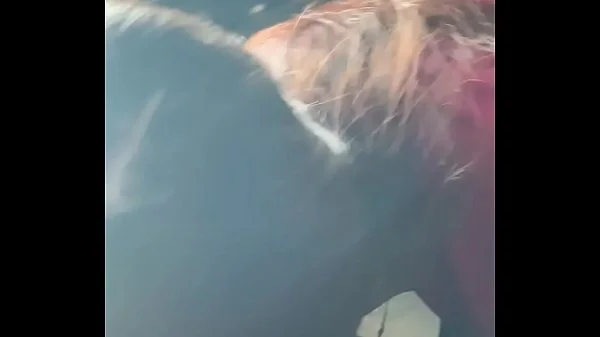 Car washing dick sucking