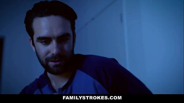 Stepson hits on Stepmom while she naps