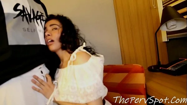 Big booty latina Mya Morena gets pounded by big black dick