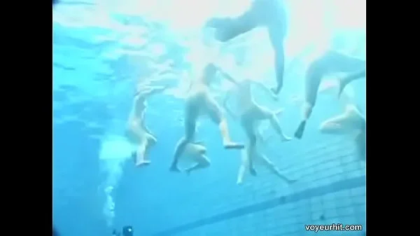 Nude hot synchro swimmers