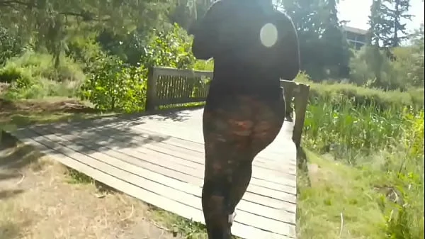 Public Exhibitionist Big Butt