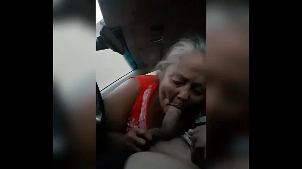 Grandma rose sucking my dick after few shots lol