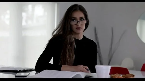 Stepbrother and stepsister helps boner problem