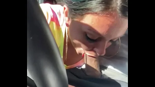 She snuck out back to suck my dick while her man was in the shower