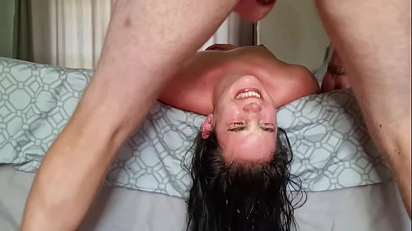 upside down b. vomit facefuck | puking deepthroat