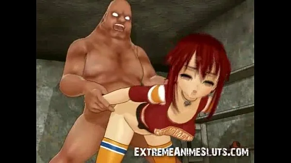 Ogre Cums in 3D Teen!