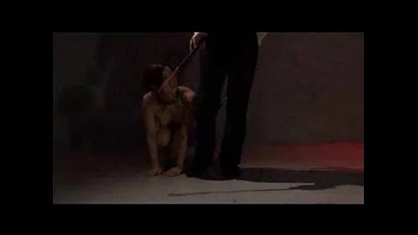 Japanese girl trained to behave like a dog