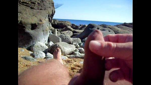 masturbation a la plage