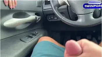 Kris Price - Blonde Jerks Off And Sucks My Dick. While Her Boyfriend Is In The Shop