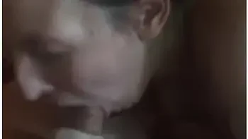 19 Yo Slut Gaggging And Drooling All Over Stepdaddys Cock And Swallowing A Huge Throatpie