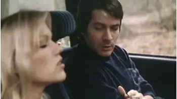 Sexy Blonde Screws Him In His Car With Brigitte Lahaie