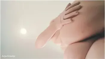 Arya Grander In Sexy Oily Natural Boobs And Naked Ass Selfie Video Teasing