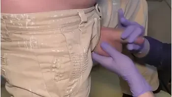 Play Tongue And Finger Handjob With Cum In My Mouth