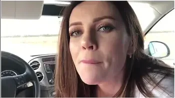 Luna Roulette - She Gave Her First Blowjob In Car