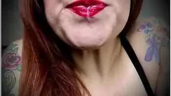 Spit Fetish Lip Fetish Femdom Humiliation Goddess Worship, Amy Wynters