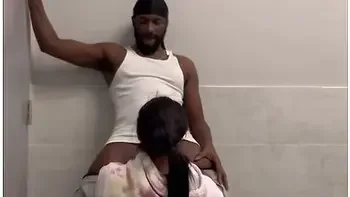 She Told Me To Meet Her At Her Job In The Bathroom For A Quickie