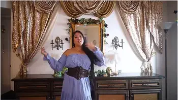 Mistress Mara Matches Underbust Corsets To Dressin Clothing [unboxing / Try On Haul] With Dominatrix Mara