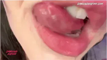 Sloppy Girlfriend Gives You A Cei - Interactive Pov Cum Eating & Spit Fetish