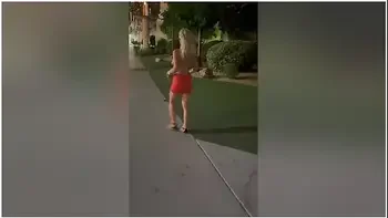 Naked Street In Sexynini83 - Naked In Vegas Street