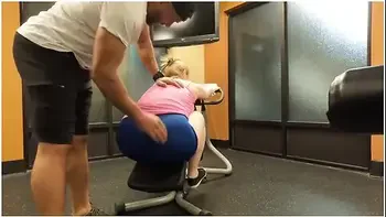 Sexy Thick Big Booty Milf Danni Jones Gets Fully Stretched By Her Bull Gym Trainer