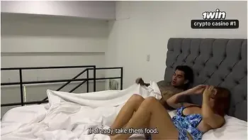 My Stepbrother Invites Me To Watch Movies And I End Up Fucking His Beautiful Busty Girlfriend With Andrea Castro And Sexo Duro